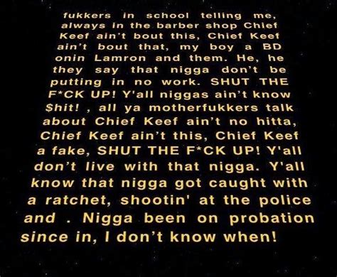 chief keef rant|Love Sosa Copypasta .